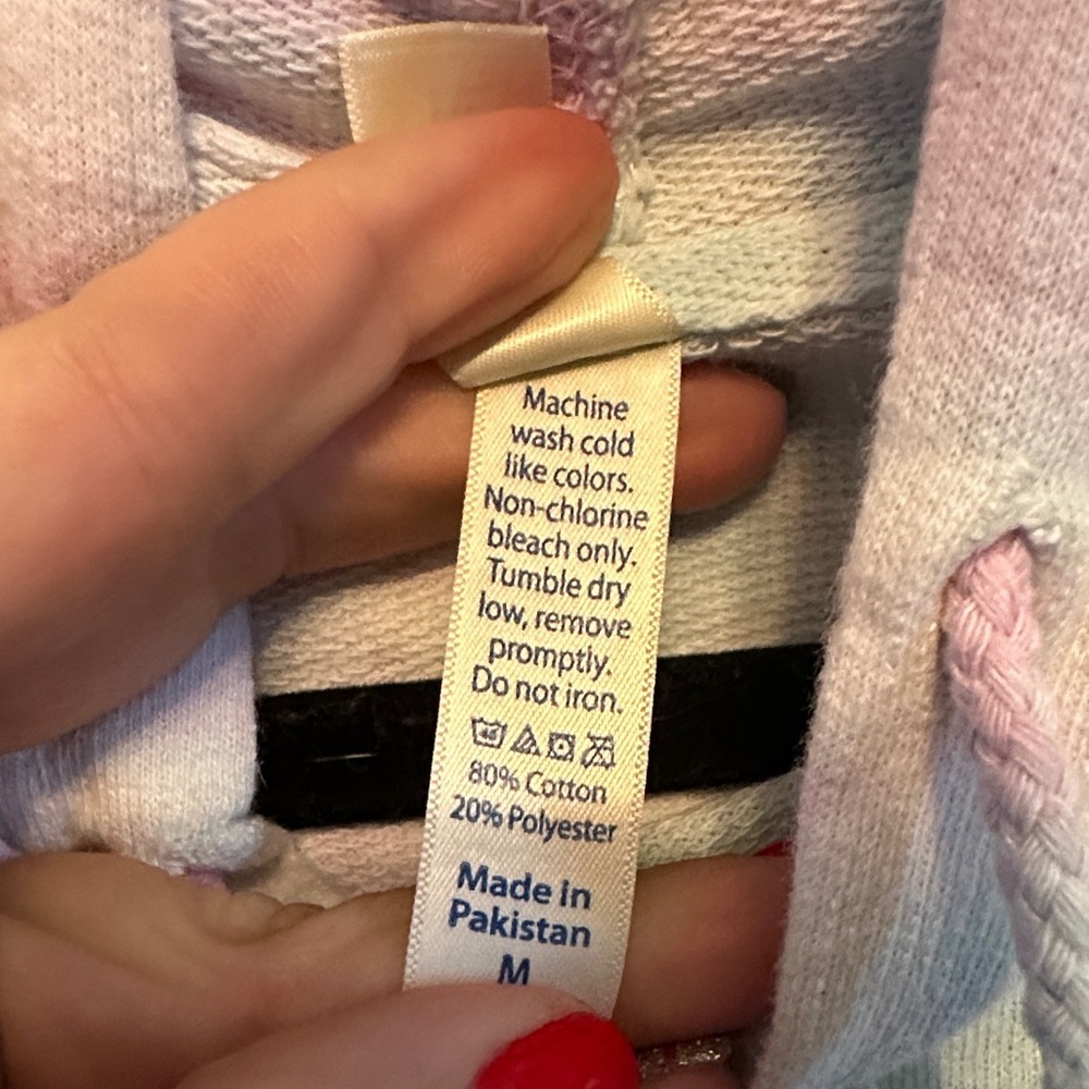 Pastel Tie-Dye Lake Michigan Hoodie - Picture 9 of 9